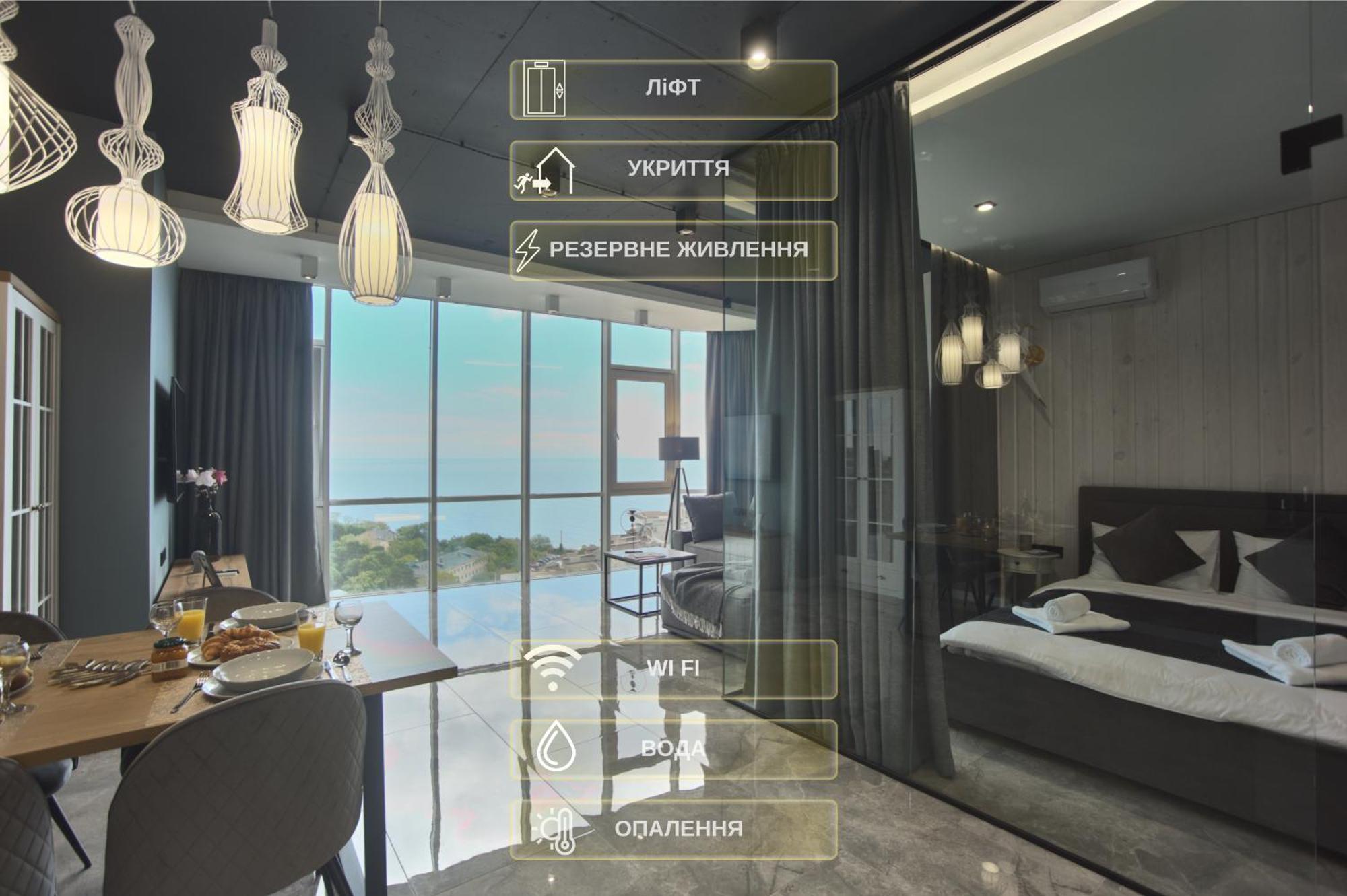 Gagarin Plaza Luxury Sea View Apartments Odessa Zewnętrze zdjęcie